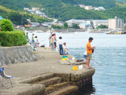 釣りも楽しめるキャンプ場