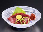 会津名物　馬刺し