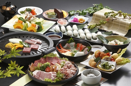 夏!鳥取特産肉鉄板焼コース(6月1日~8月31日)