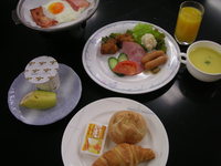 朝食・洋食コース