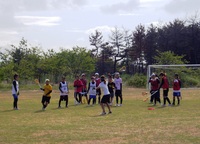 グラウンド サッカー・ラクロスゴールもあります。