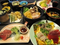 会席コース（プラス２，３００円）