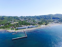 空から見た休暇村館山