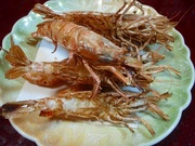 ガサエビの唐揚げ