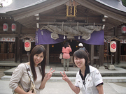 八重垣神社にて 