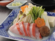 金目鯛のしゃぶしゃぶ