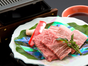 近江牛の鉄板焼き