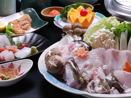 11月中旬~2月天然クエ一式料理※写真イメージ
