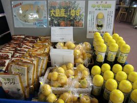 気仙沼大島産北限の「ゆず」商品