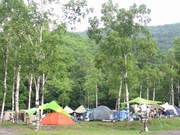 キャンプ場風景