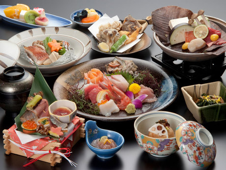 季節のお造り七点盛り　～秋の味めぐり～
