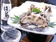 アワビ陶板焼き