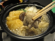 日本三大地鶏「比内地鶏」水炊き