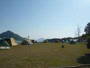 キャンプサイト風景