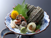 瀬戸内産　サザエのお造り