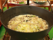 里山の味覚がいっぱい「きのこ汁」