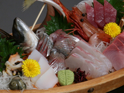 郷土料理「なめろう」入り刺身盛り合わせ