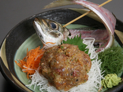 あじのなめろう(漁師料理)