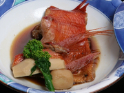 金目鯛の煮付け