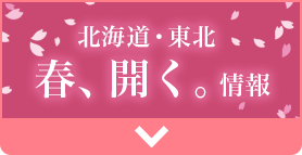 北海道・東北 春、開く。情報
