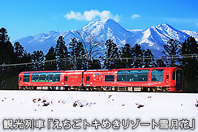 観光列車「えちごトキめきリゾート雪月花」