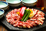 【夕食】熊本三大肉料理3馬肉の鉄板焼き