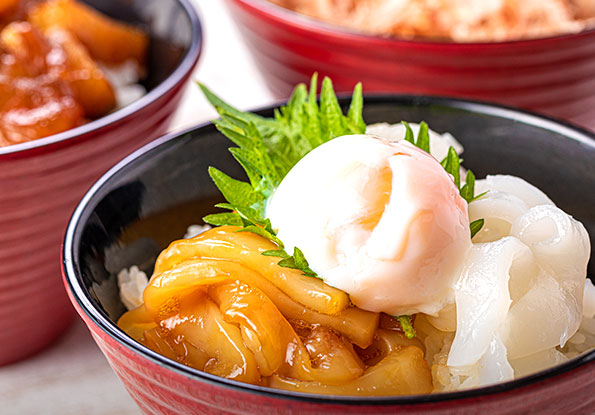料理長イチオシメニュー 伊豆のどんぶりめぐり