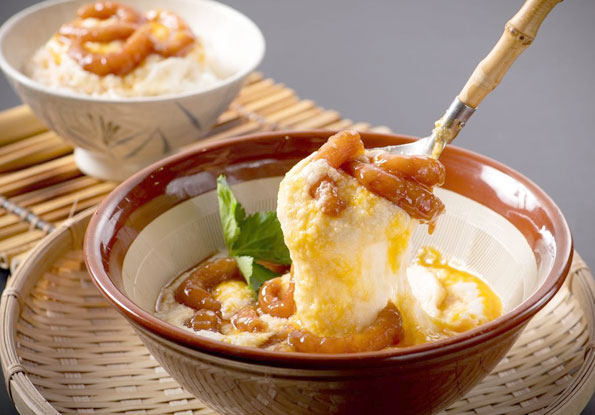 料理長イチオシメニュー 甘海老とろたま御飯