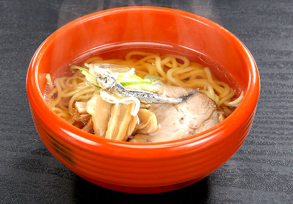 宮古の煮干しラーメン（わんこラーメン）