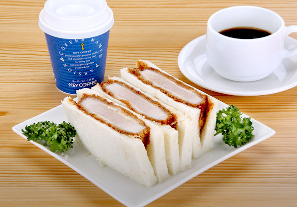 手作りカツサンド
