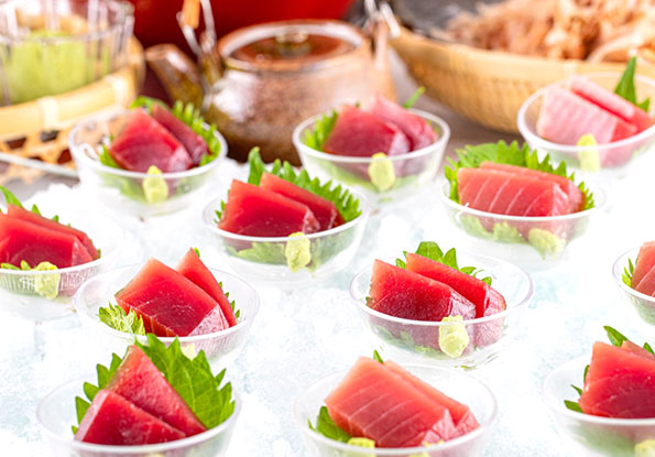 朝から豊洲のマグロフェア♪