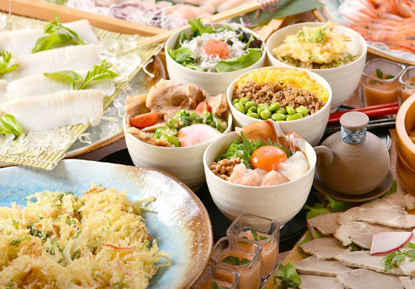 料理長イチオシメニュー 能登の彩り丼