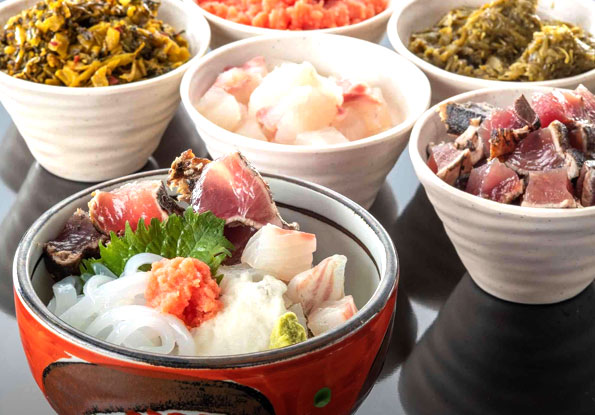 料理長イチオシメニュー 朝から海鮮丼