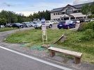 畳平行きのバス乗車はこちらからです!