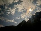 休暇村嬬恋鹿沢、本館周辺の紅葉状況＆中秋の名月
