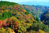 蘇陽峡（そようきょう）の紅葉