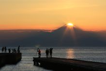 海が目の前にある休暇村