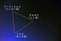 春の星座が見え始めています
