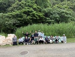 夏の準備☆彡小浦浜・庵蛇浜の清掃をしました！