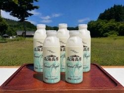【朝食】鳥海山の麓で作られた濃厚のむヨーグルト