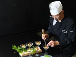 7月クリエイティブ料理！大山鶏と冬瓜のゼリー寄せ