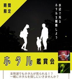 7月下旬～8月初旬のみ開催！体験プログラム「ホタル観賞会」
