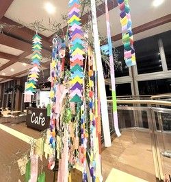 七夕飾りました☆彡