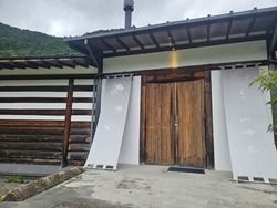 小来川の静かなお蕎麦屋さん「山帰来」