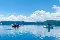 田沢湖で涼を感じる