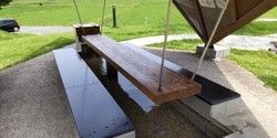 【道の駅三芳村雛の里】足湯&足つぼロ－ドでゆったり♪