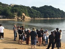 カブトガニ放流会