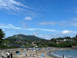 残り数日、小田の浜海水浴場８月３０日まで