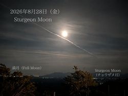 ✨今月の満月は…✨