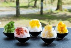 天然氷のかき氷はいかがでしょうか？